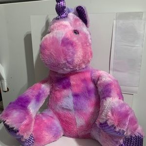 17" Kellytoy Unicorn Pink Purple Stuffed Toy